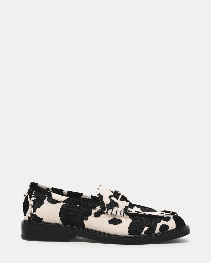 Mocassino Adison donna black-white Steve Madden