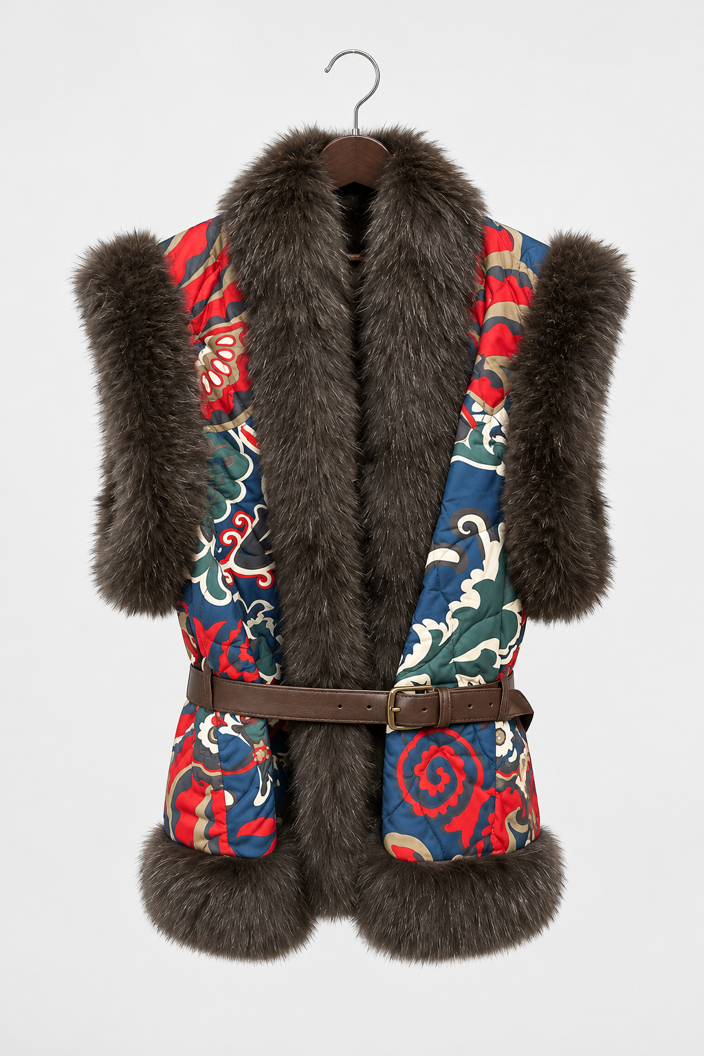 KONTATTO JACKET GILET FANTASY ARABESCO
