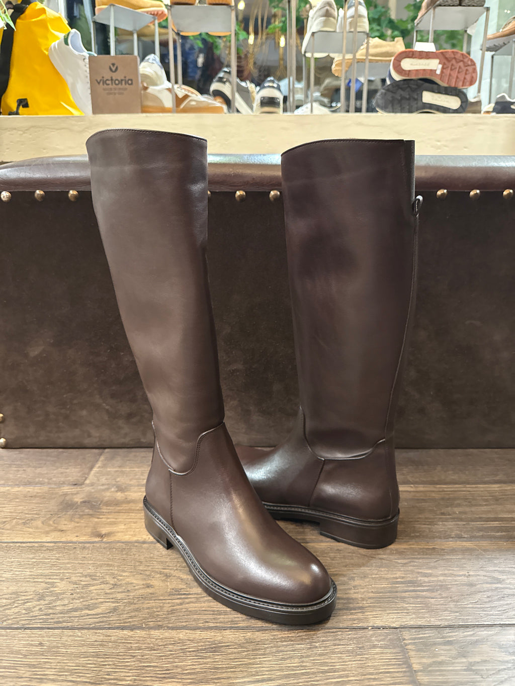 Stivali donna Temy Lp07 testa di moro