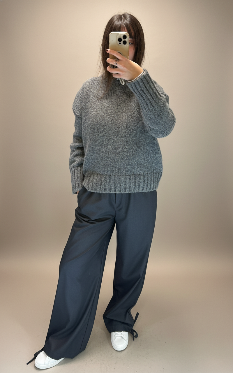 Pantalone coulis antracite Vicolo