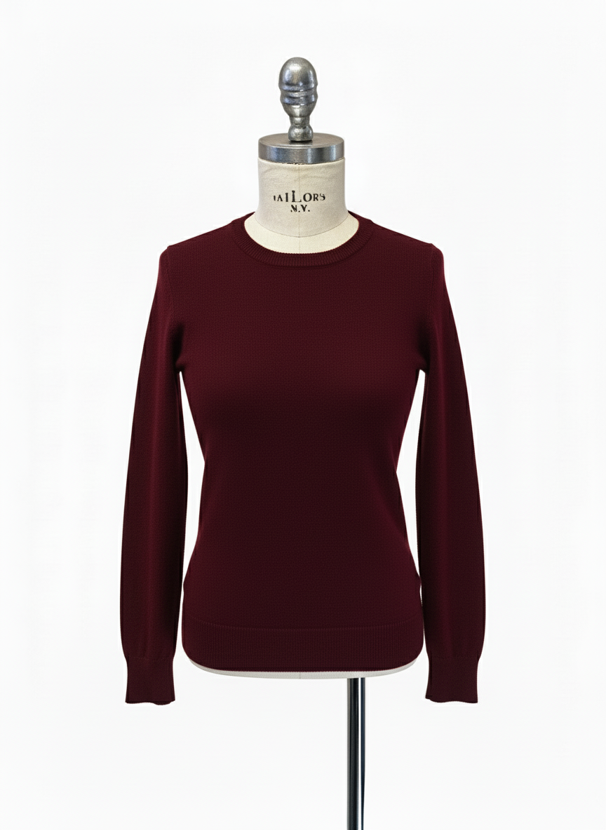 Maglione Vicolo basic bordeaux