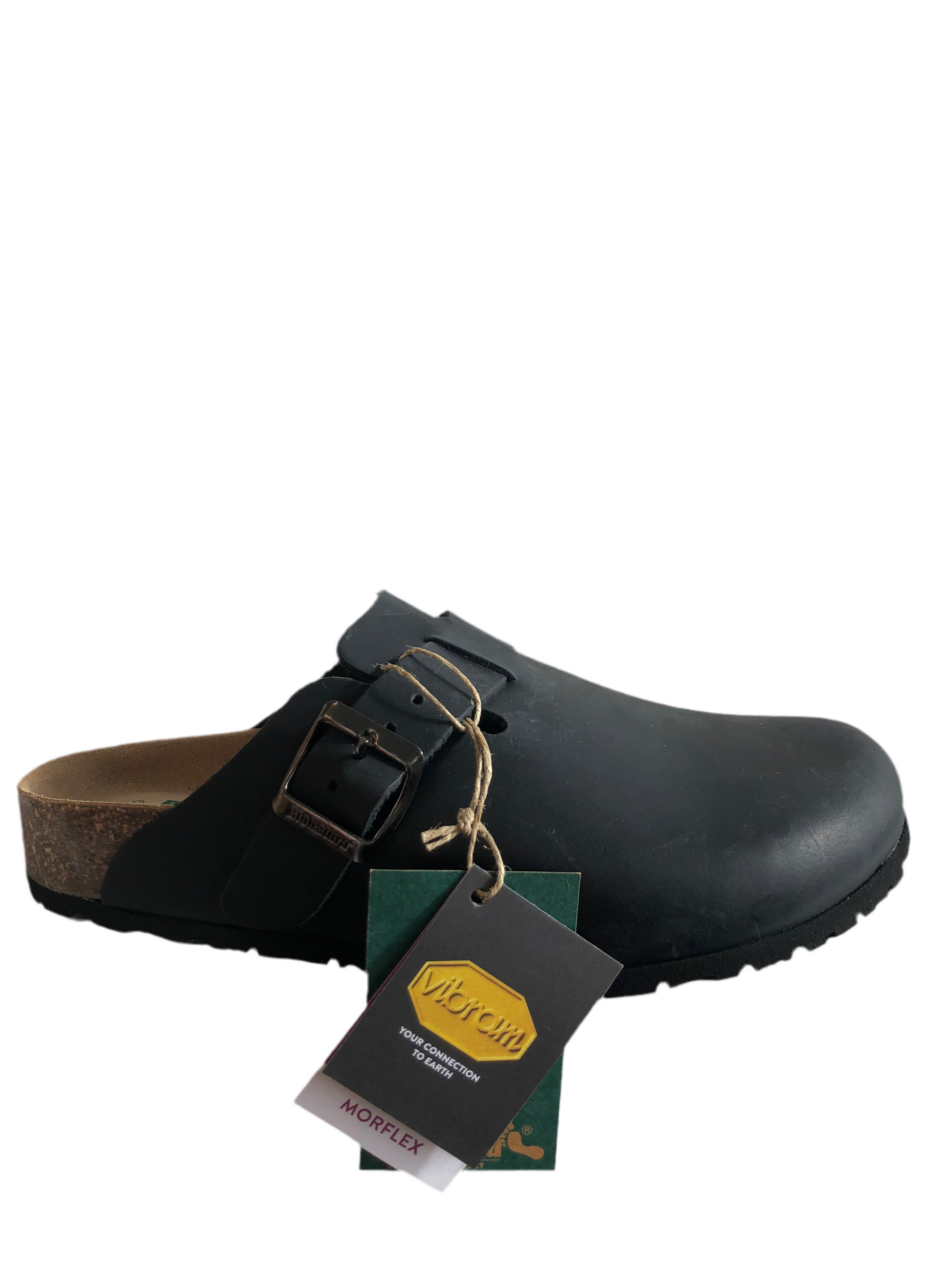 Sabot Vegas ingrassato nero - Bionatura