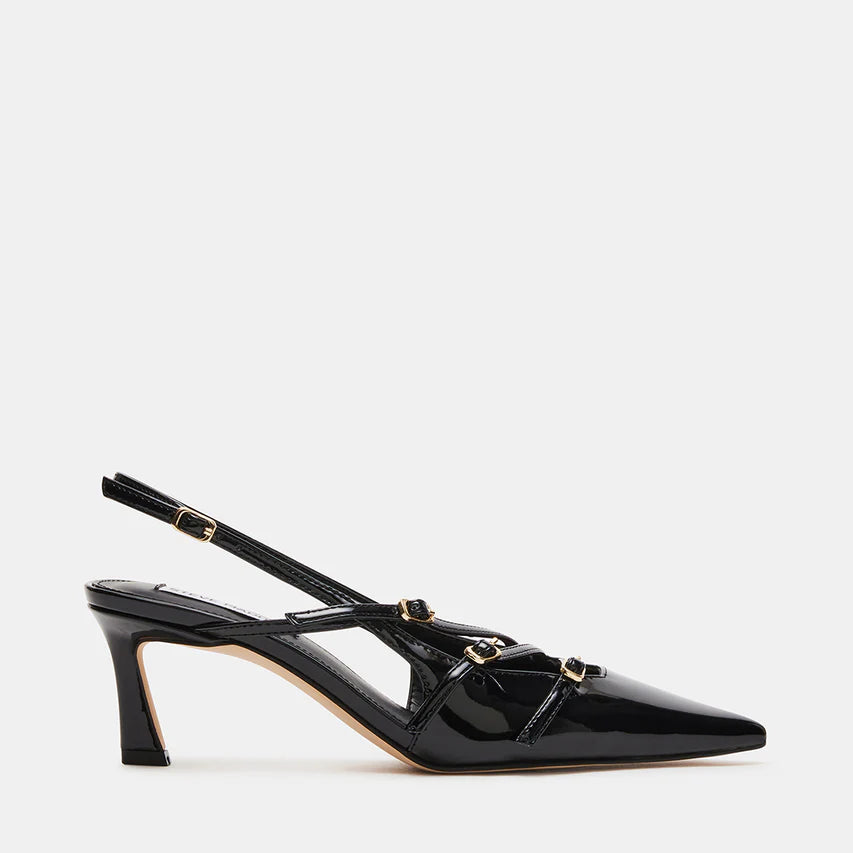 Slingback Liana vernice nera Steve Madden