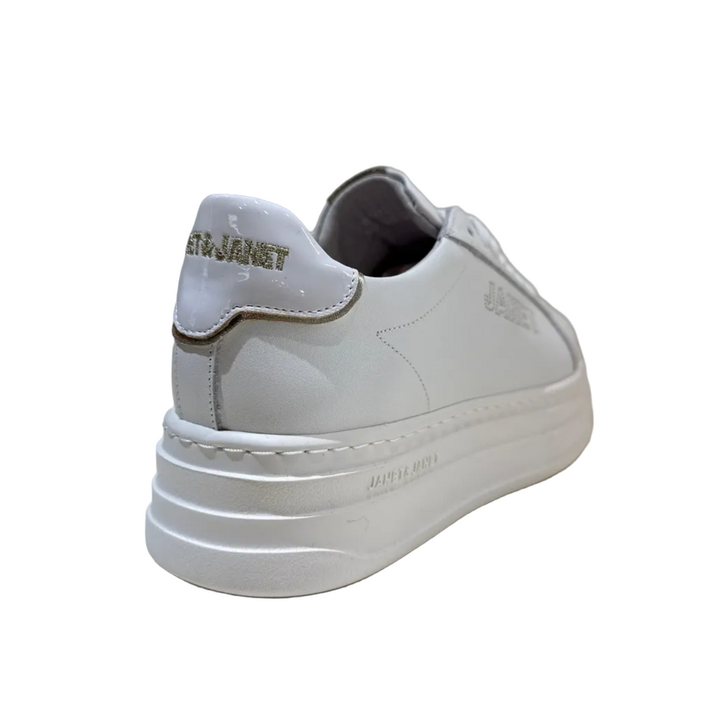 JANET & JANET SNEAKERS PLAT WHITE DONNA J-564