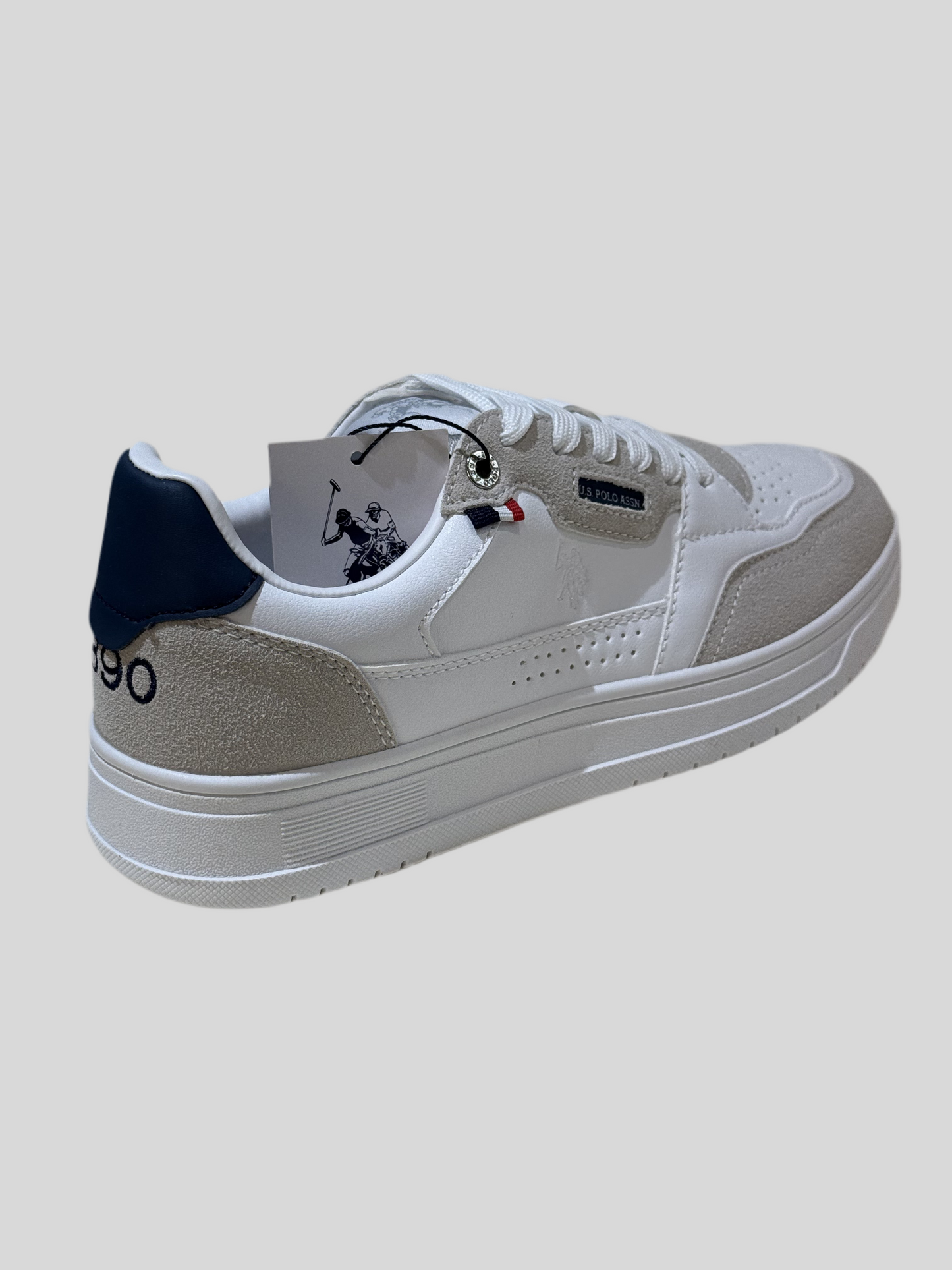 Sneakers Uomo - KOSMO BIANCO TOP BLU - U.S POLO