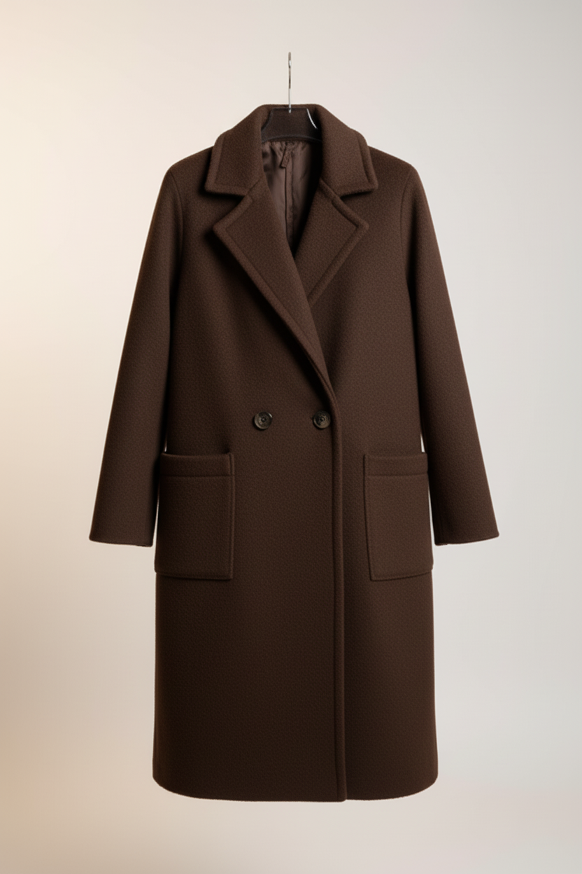 Cappotto panno grosso  t. moro Lineaelle