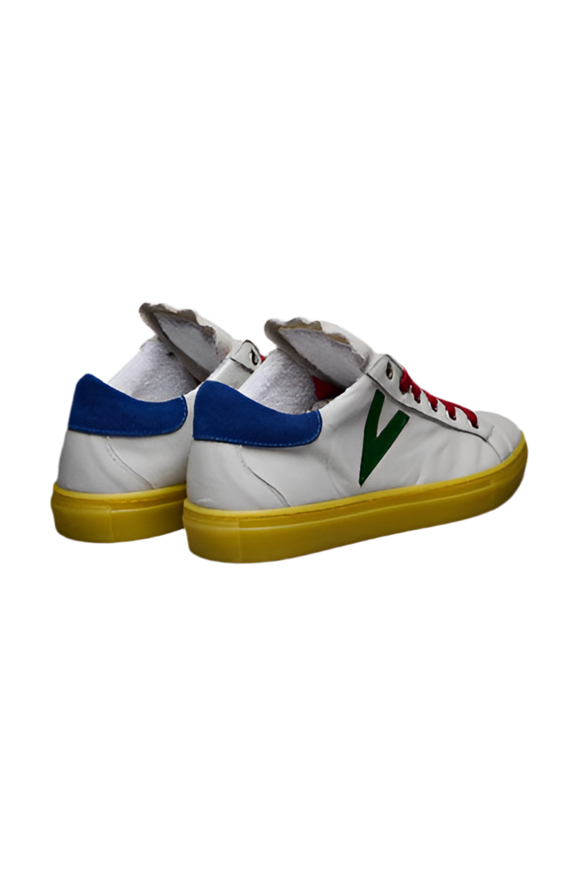Sneakers V2 uomo bianco raimbow multi