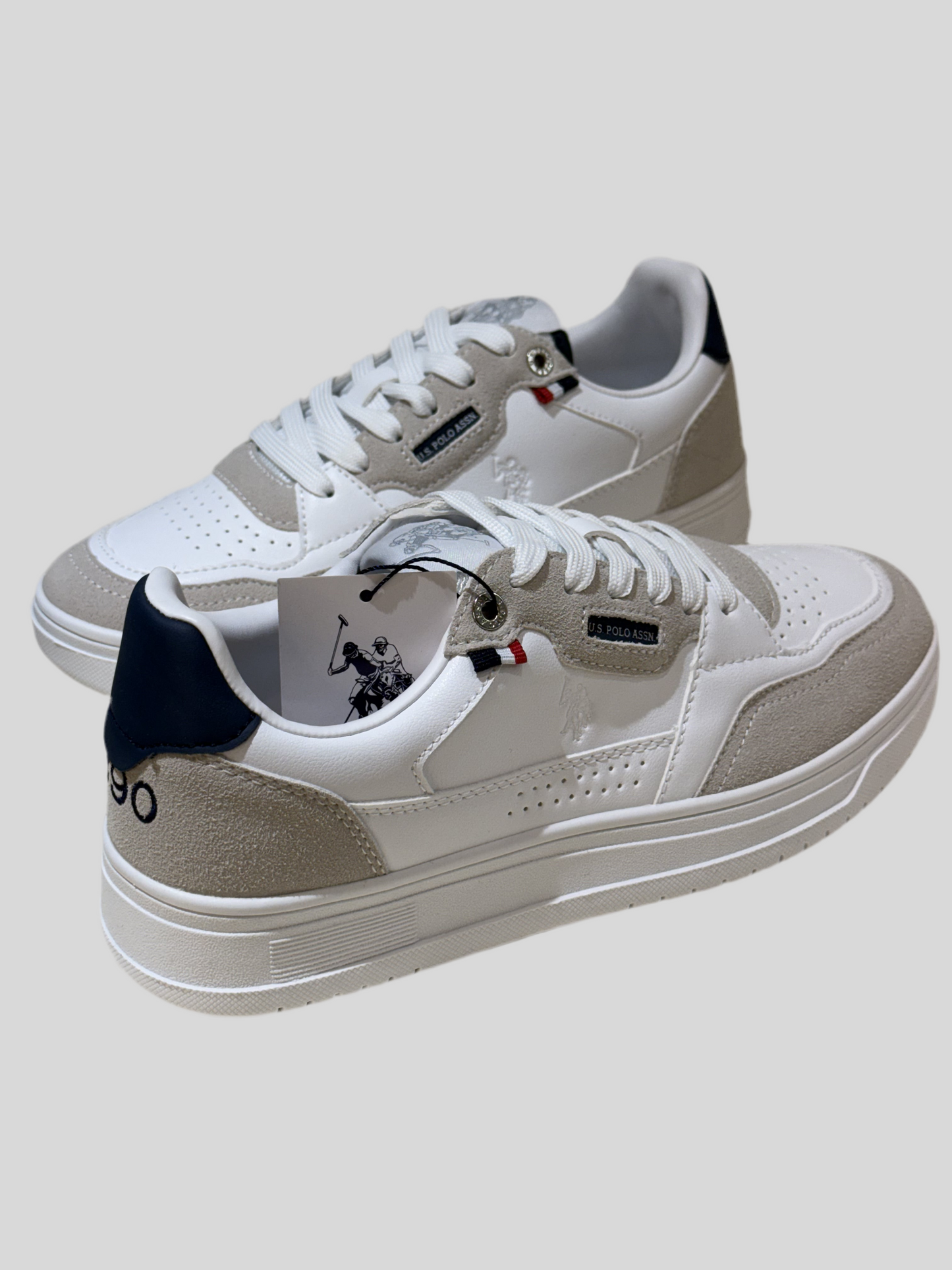 Sneakers Uomo - KOSMO BIANCO TOP BLU - U.S POLO