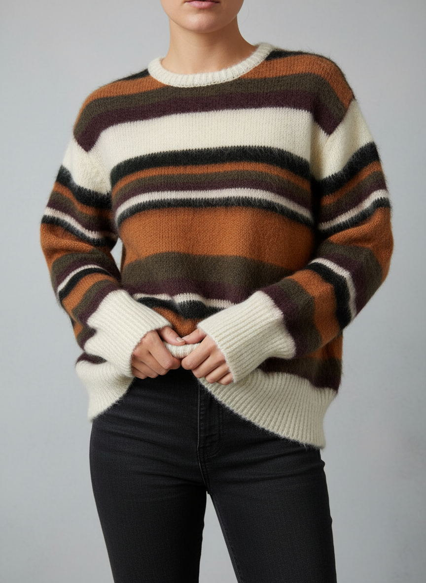 Maglia Vicolo knitwear 55142F righe