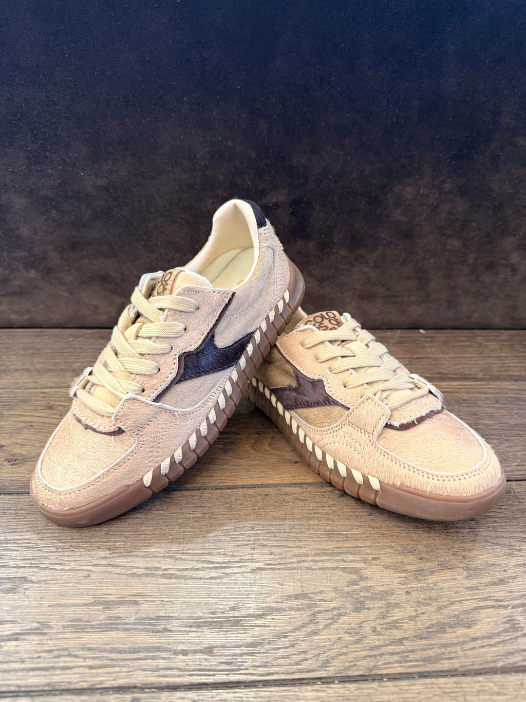 COLORS OF CALIFORNIA SNEAKERS OAT BEIGE DONNA