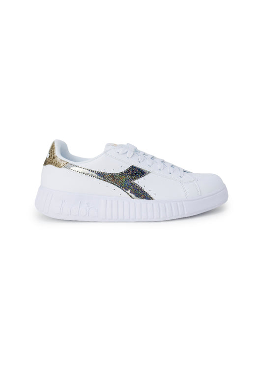 Sneakers Donna - STEP P BRIGHT REPTILE - White/Gold - Diadora