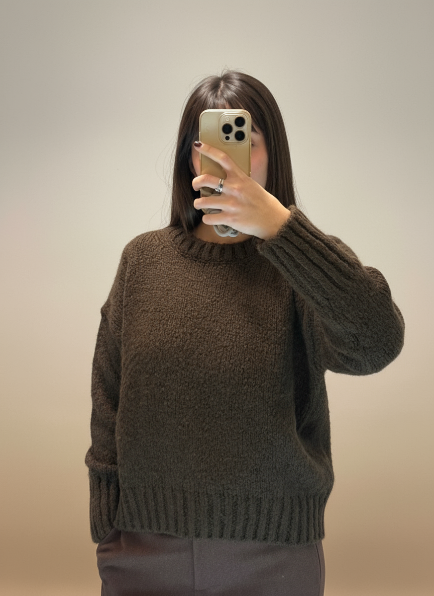 Maglia Vicolo knitwear t. moro