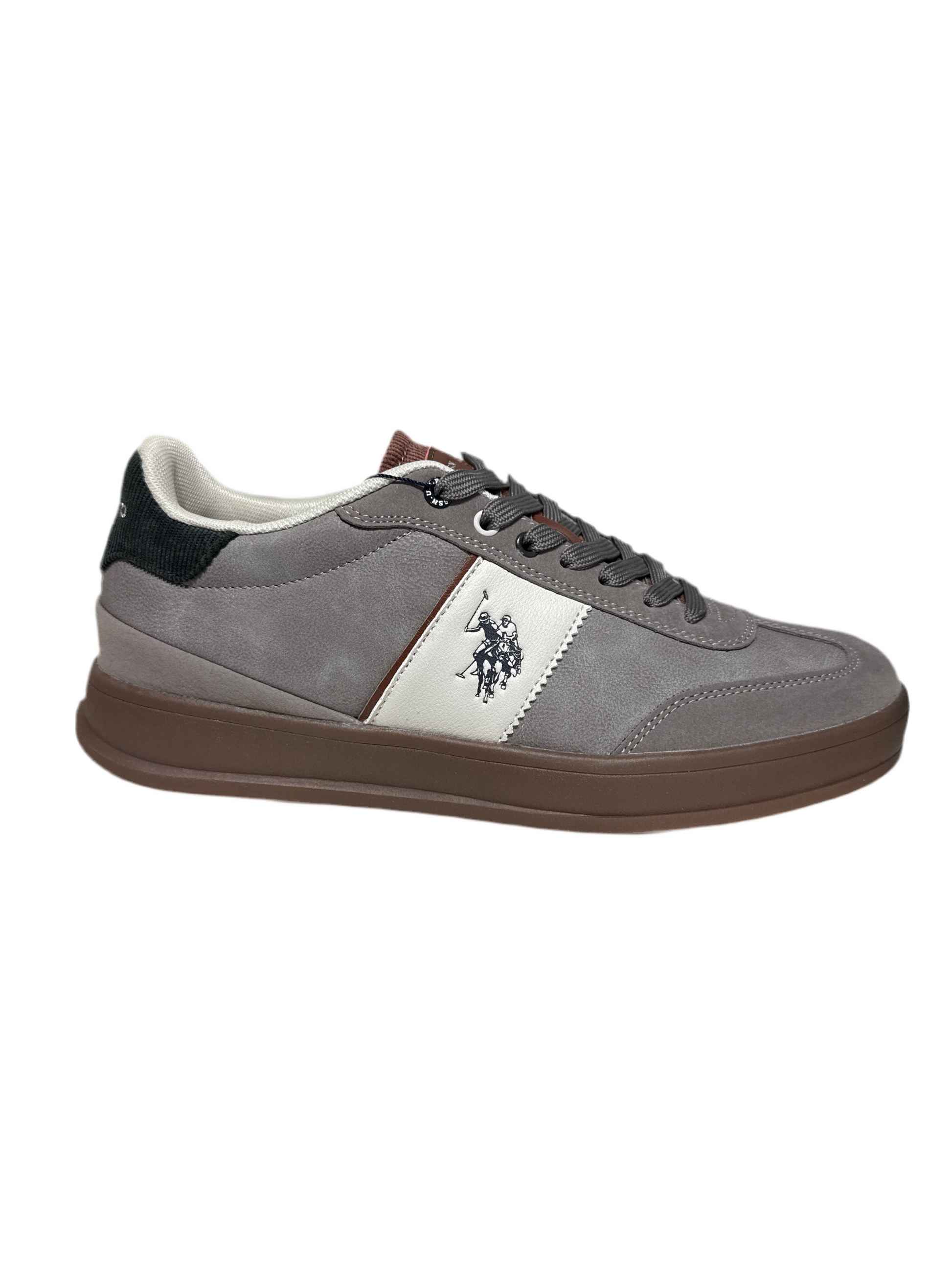 Sneakers uomo Us Plolo Campy004A-LGR-GRE