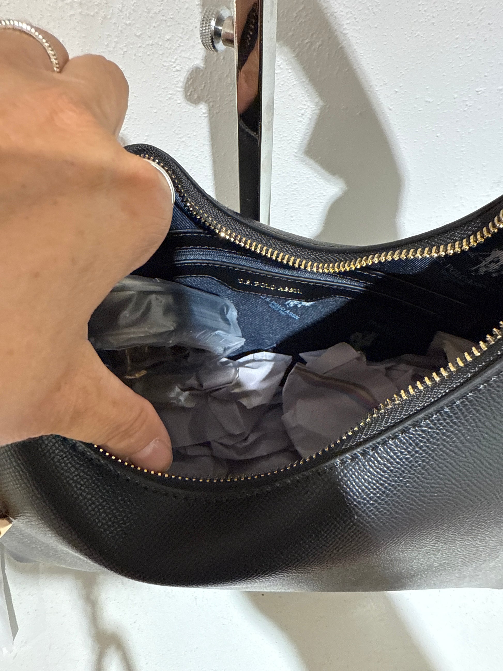 Borsa Jones Hobo black US Polo (Copia)