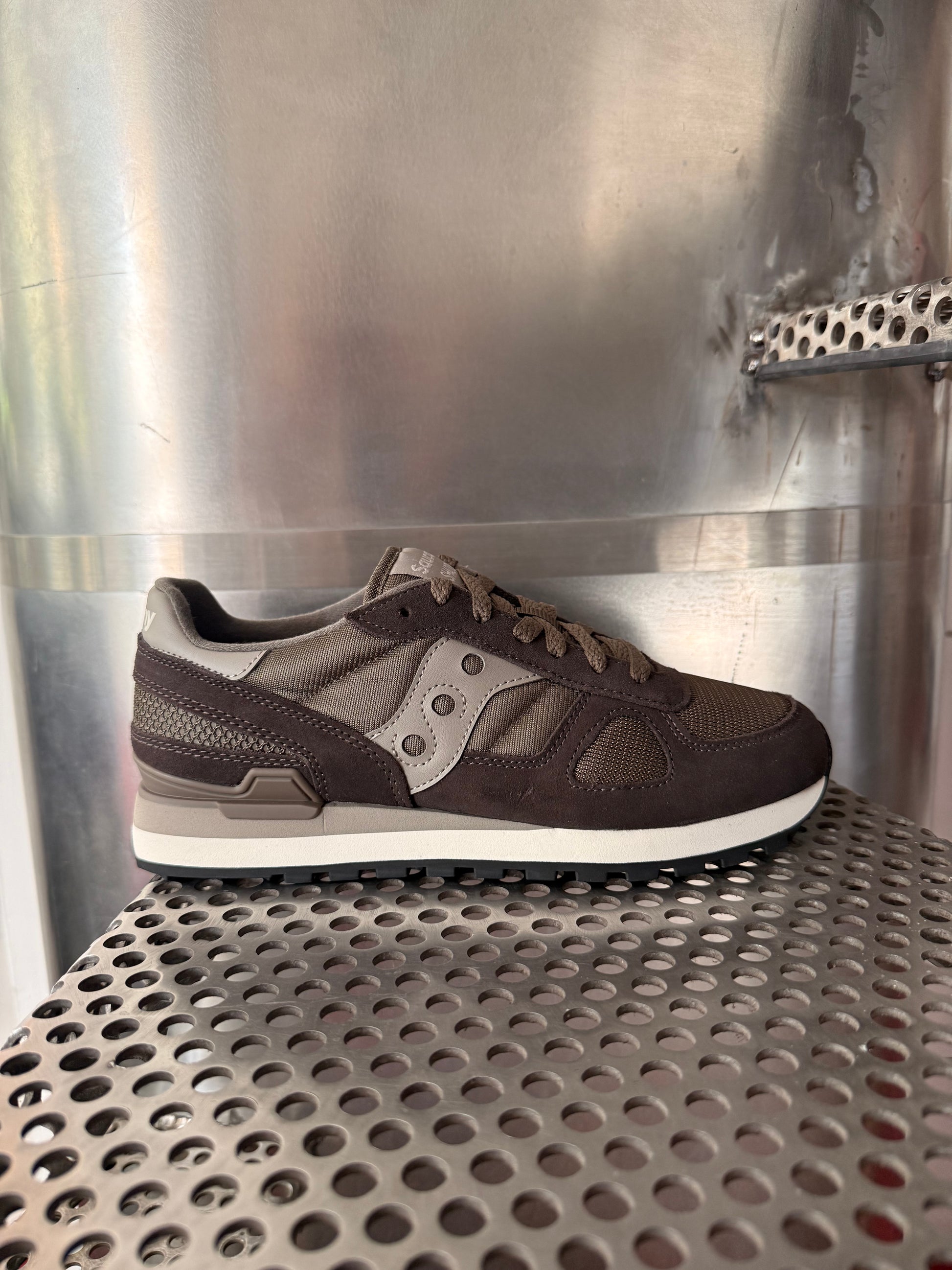SAUCONY SHADOW ORIGINAL BROWN UOMO