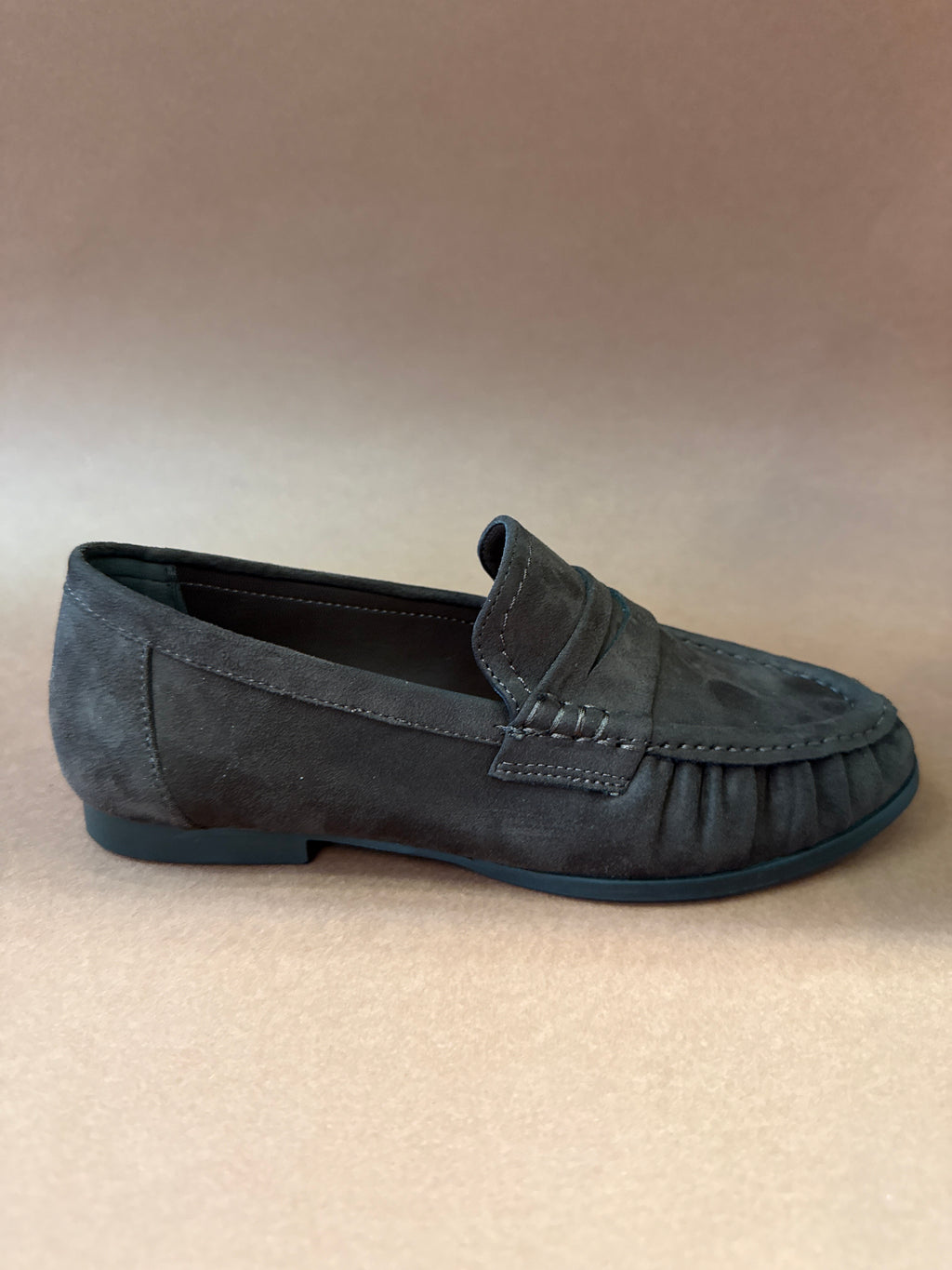 GOLD & GOLD MOCASSINO ARRICCIATO CAMOSCIO T.MORO DONNA