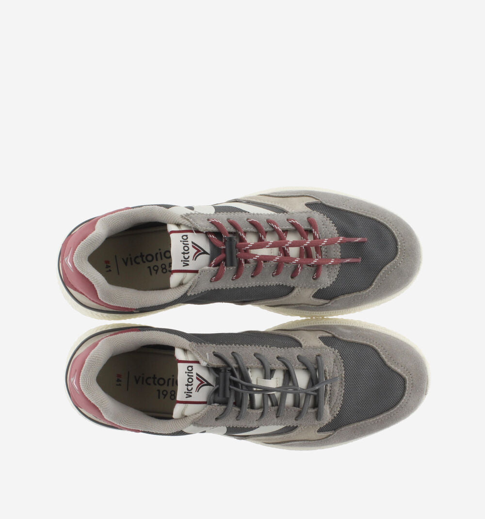 Sneakers victoria uom 8805102 gris uomo