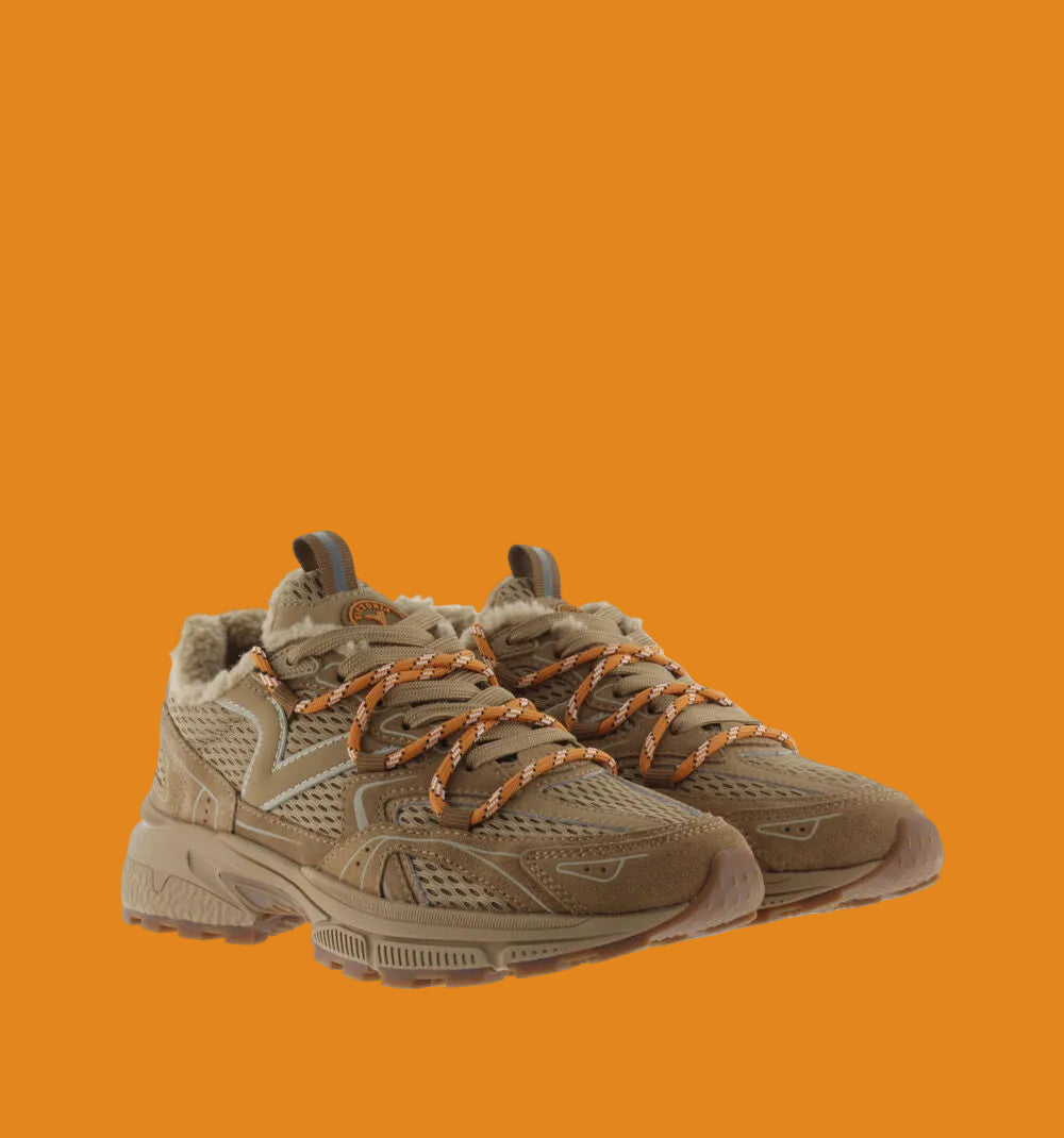 VICTORIA SNEAKERS 8809106 BEIGE-CAMEL  RUN  DONNA