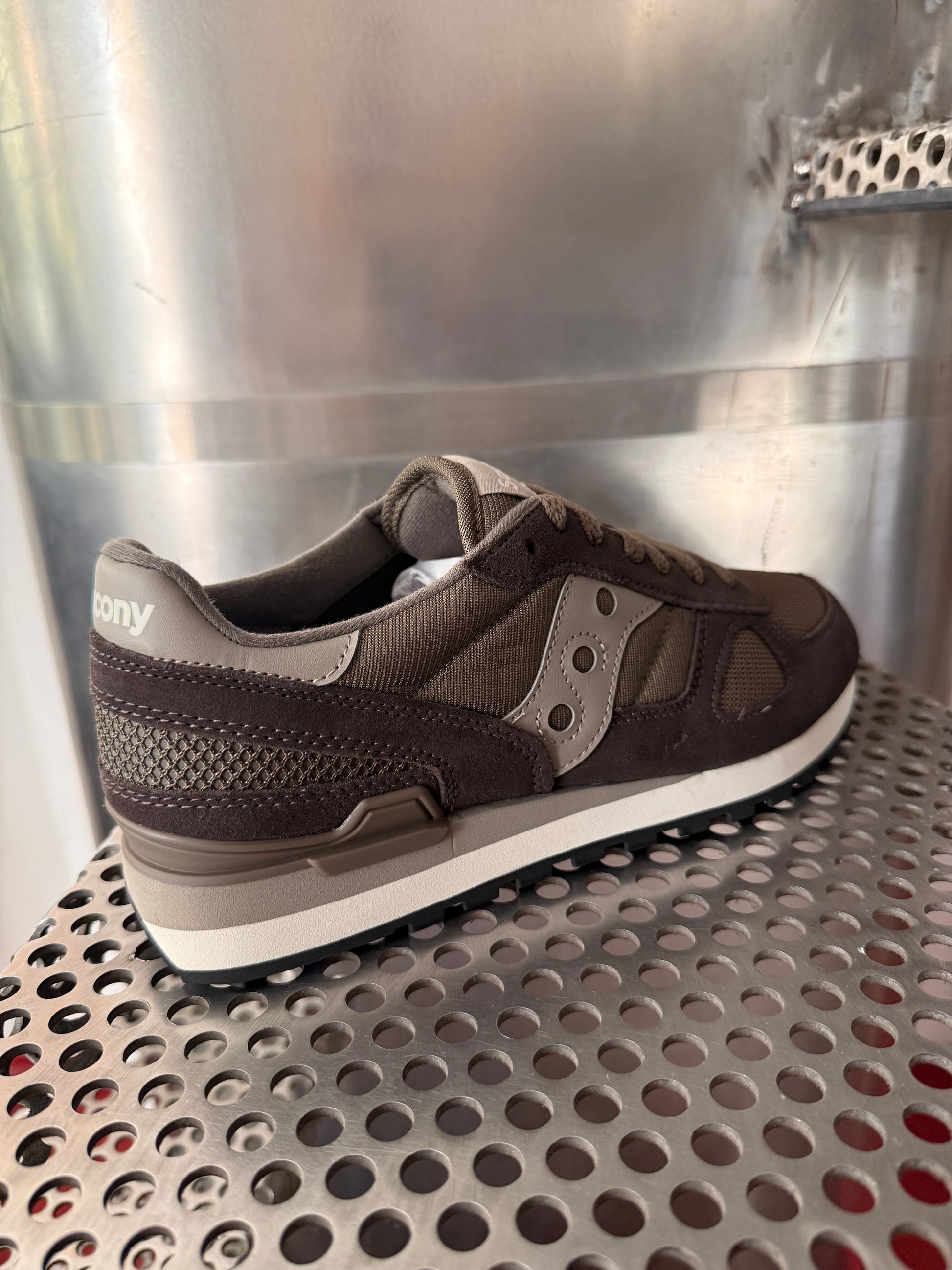 SAUCONY SHADOW ORIGINAL BROWN UOMO
