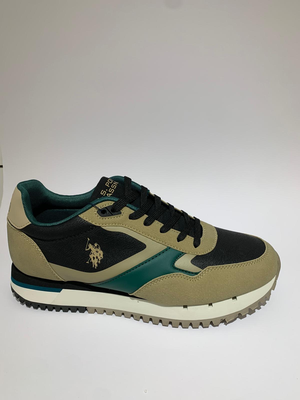 Sneakers Uomo - JUSTIN001-NERO - BEIGE - U.S. POLO ASSN.