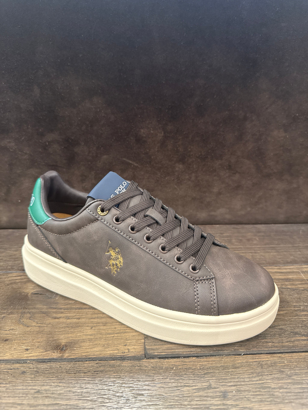 POLO CODY010 DARK BROWN TOP VERDE