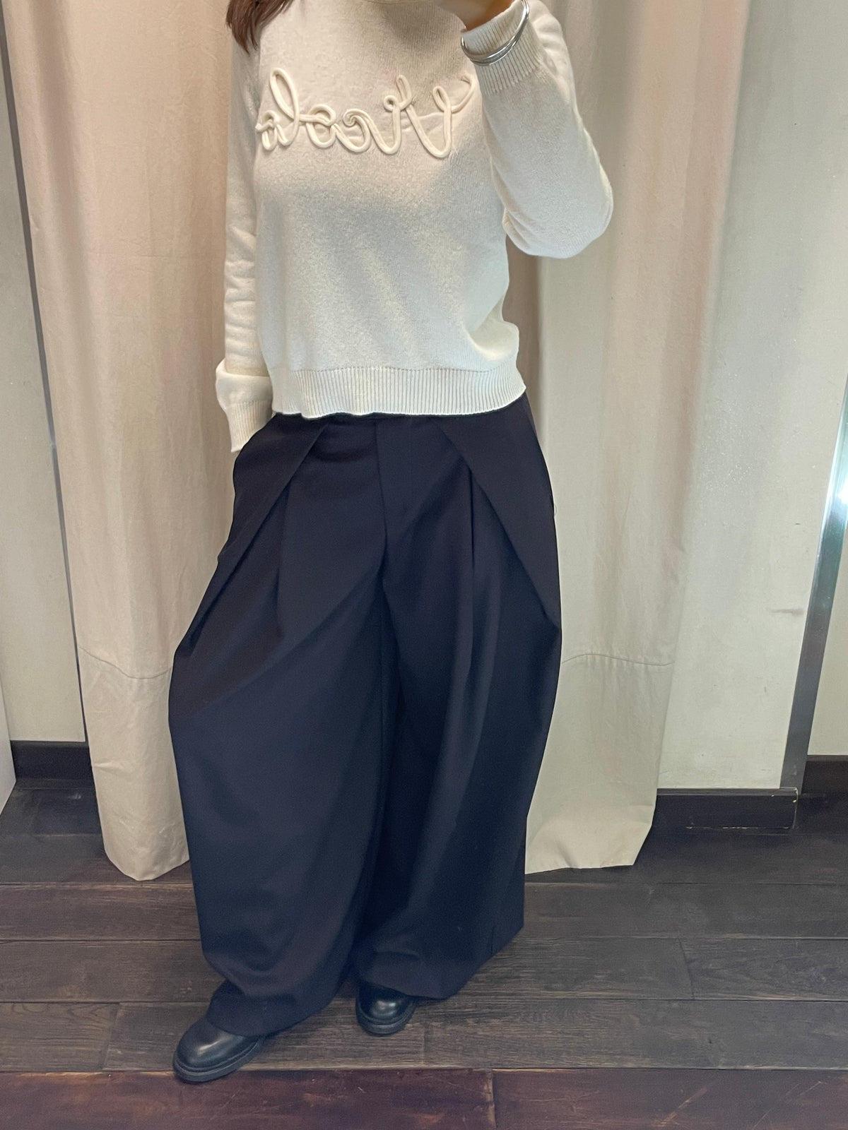 Pantalone con pens neri Vicolo
