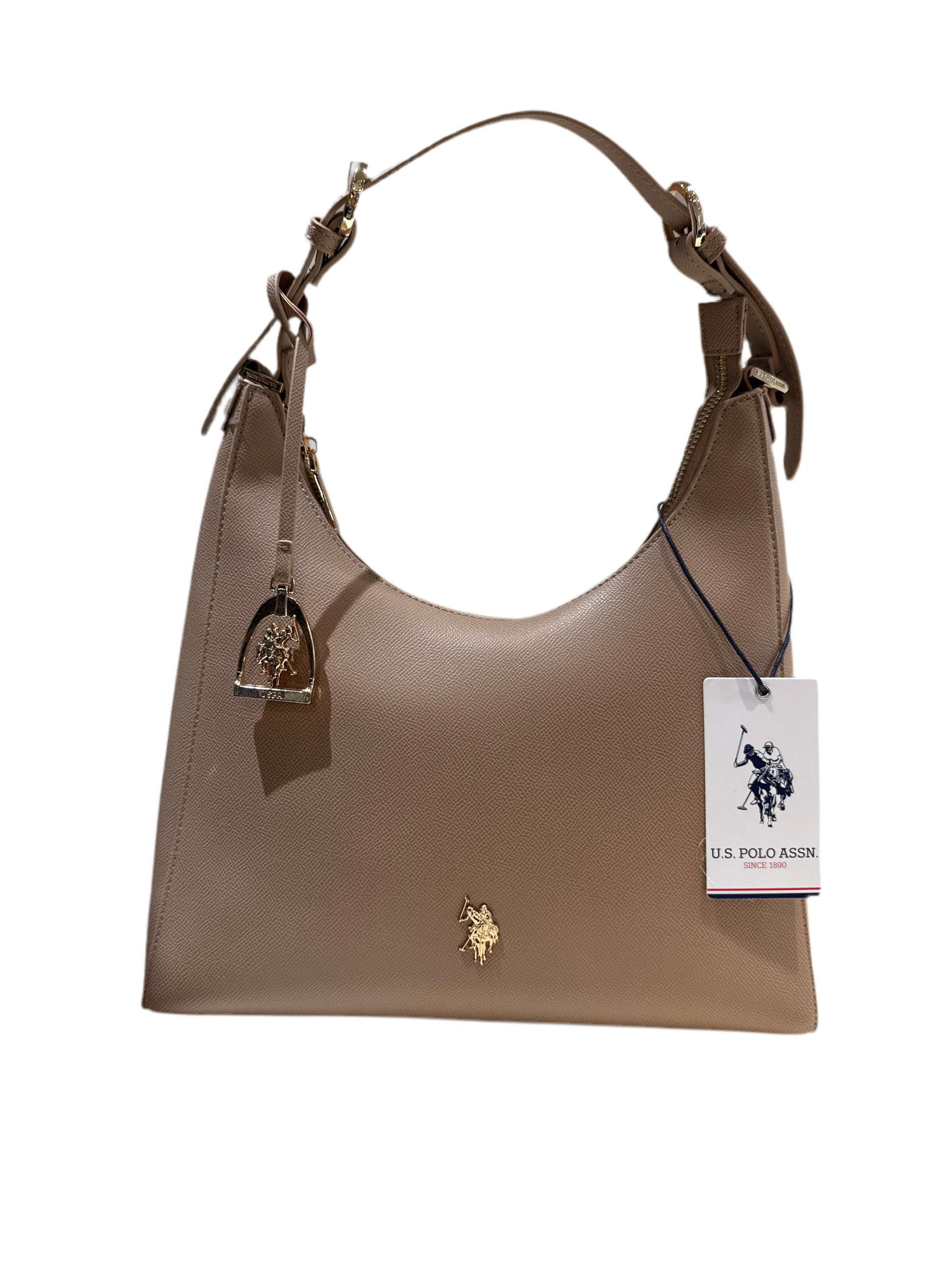 Borsa jones hobo us polo 8667wvp500 beige