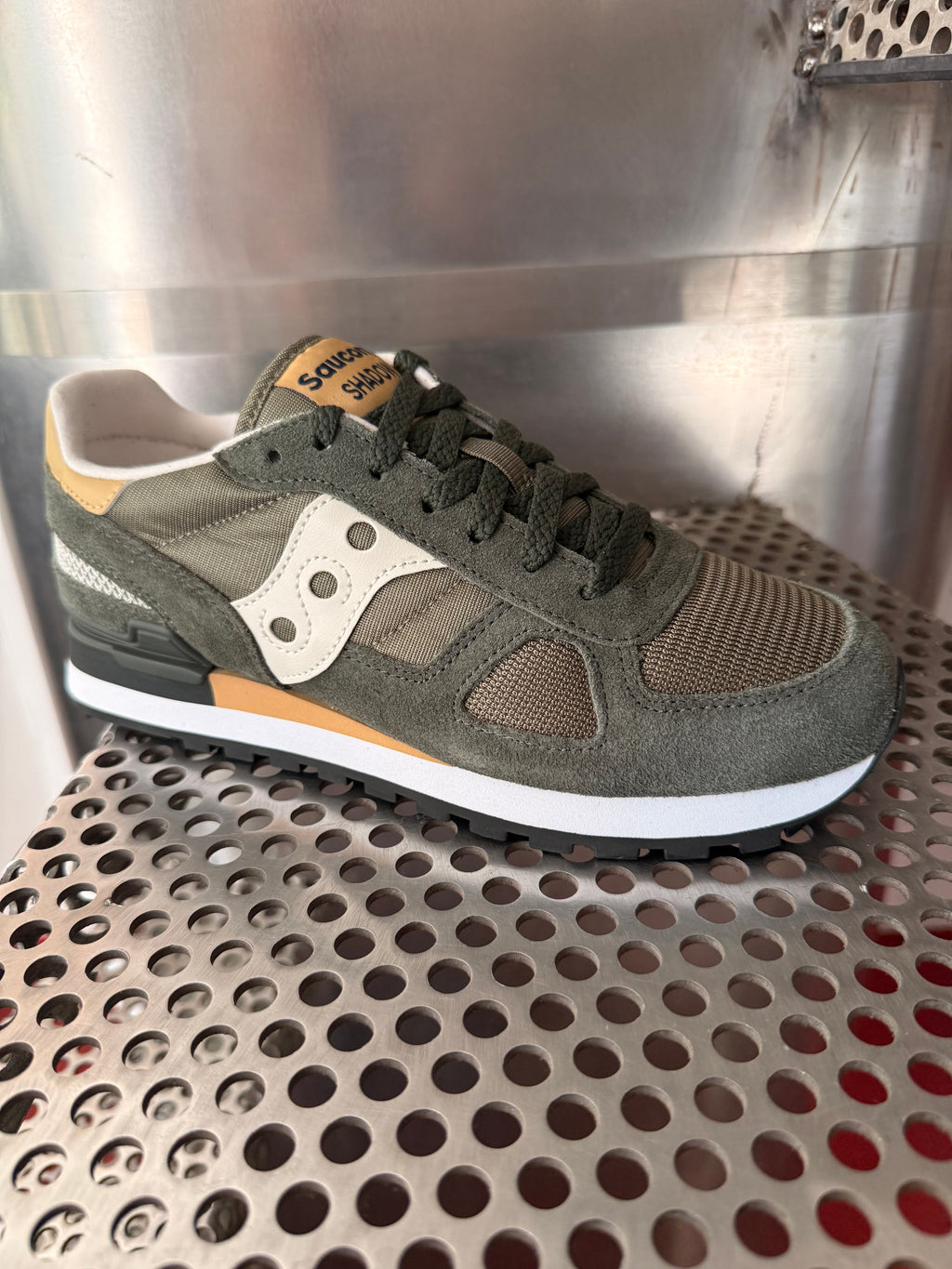SAUCONY SHADOW ORIGINAL OLIVE/TAN UOMO