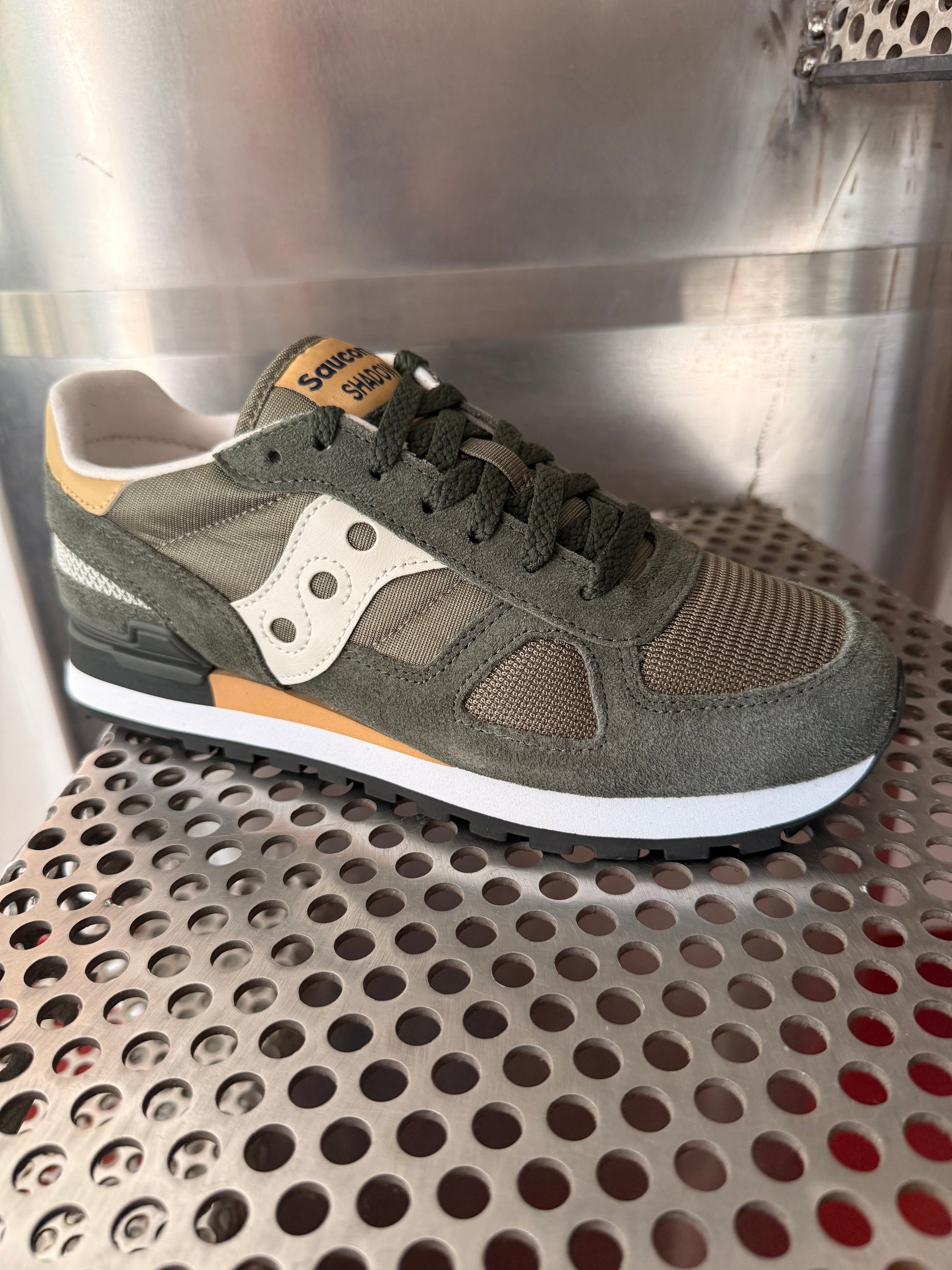 SAUCONY SHADOW ORIGINAL OLIVE/TAN UOMO