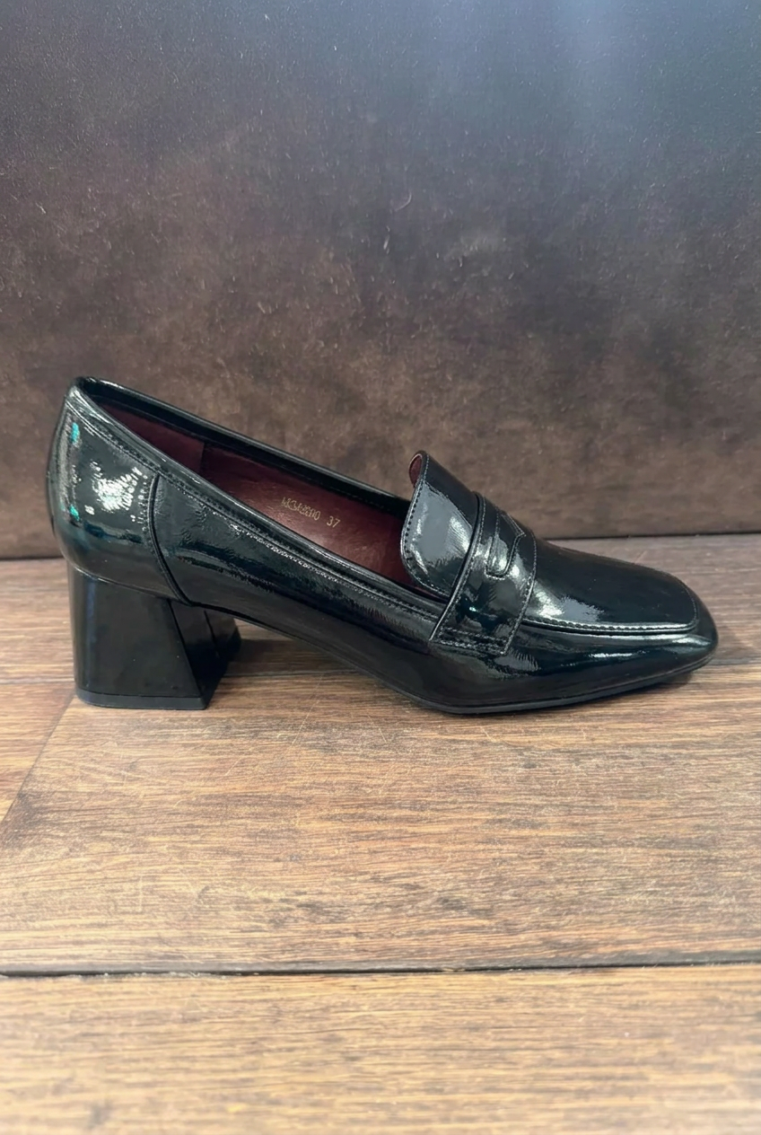 MOCASSINO VERNICE BLACK LINEAELLE