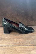 MOCASSINO VERNICE BLACK LINEAELLE