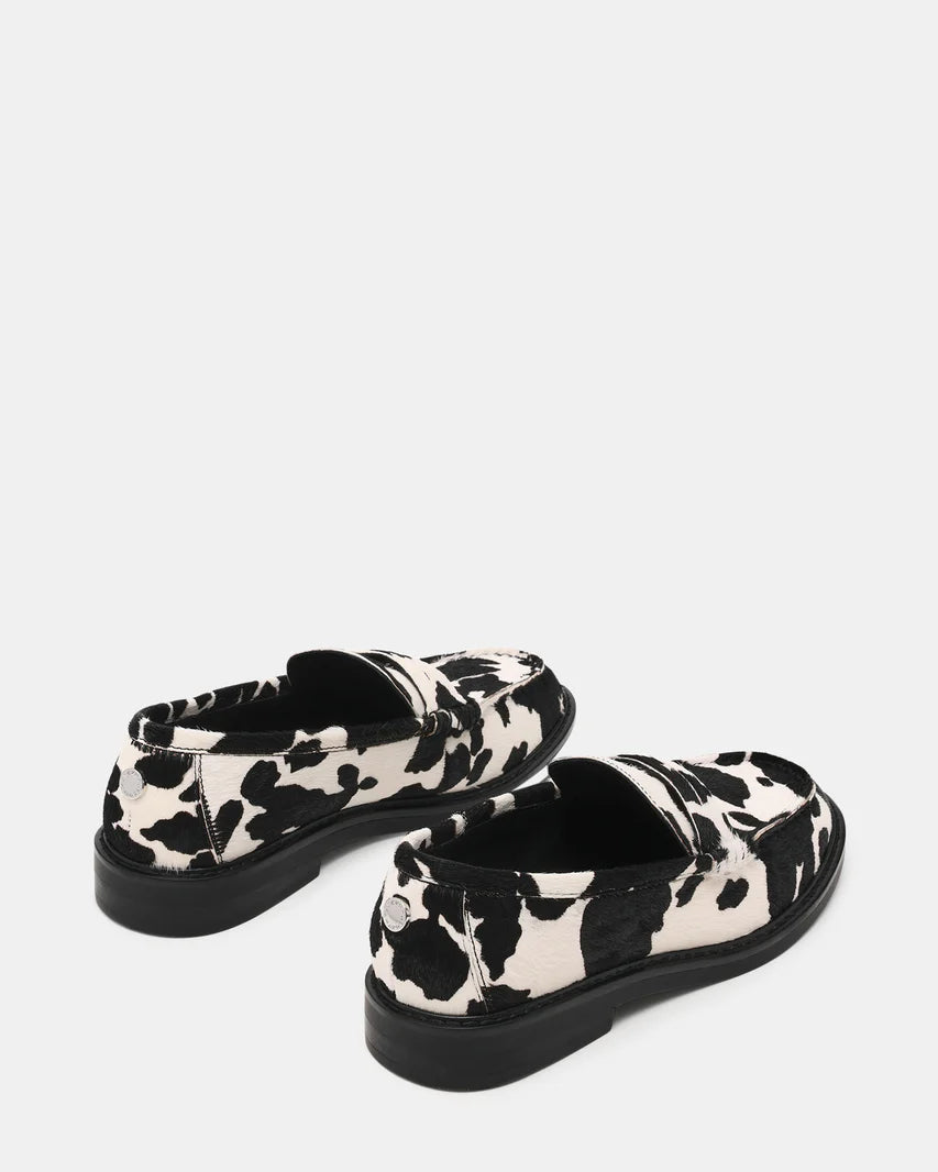 Mocassino Adison donna black-white Steve Madden