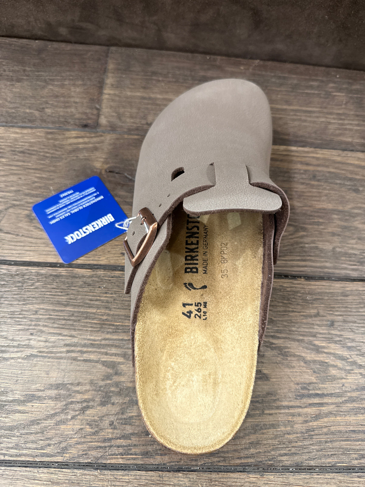 BIRKENSTOCK BOSTON SABOT MOCCA 1033076