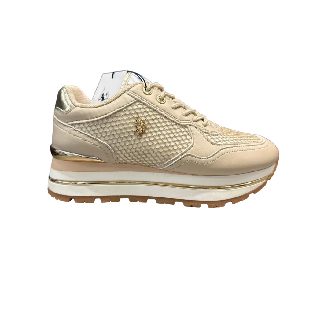 US POLO RYTA  Gold DONNA