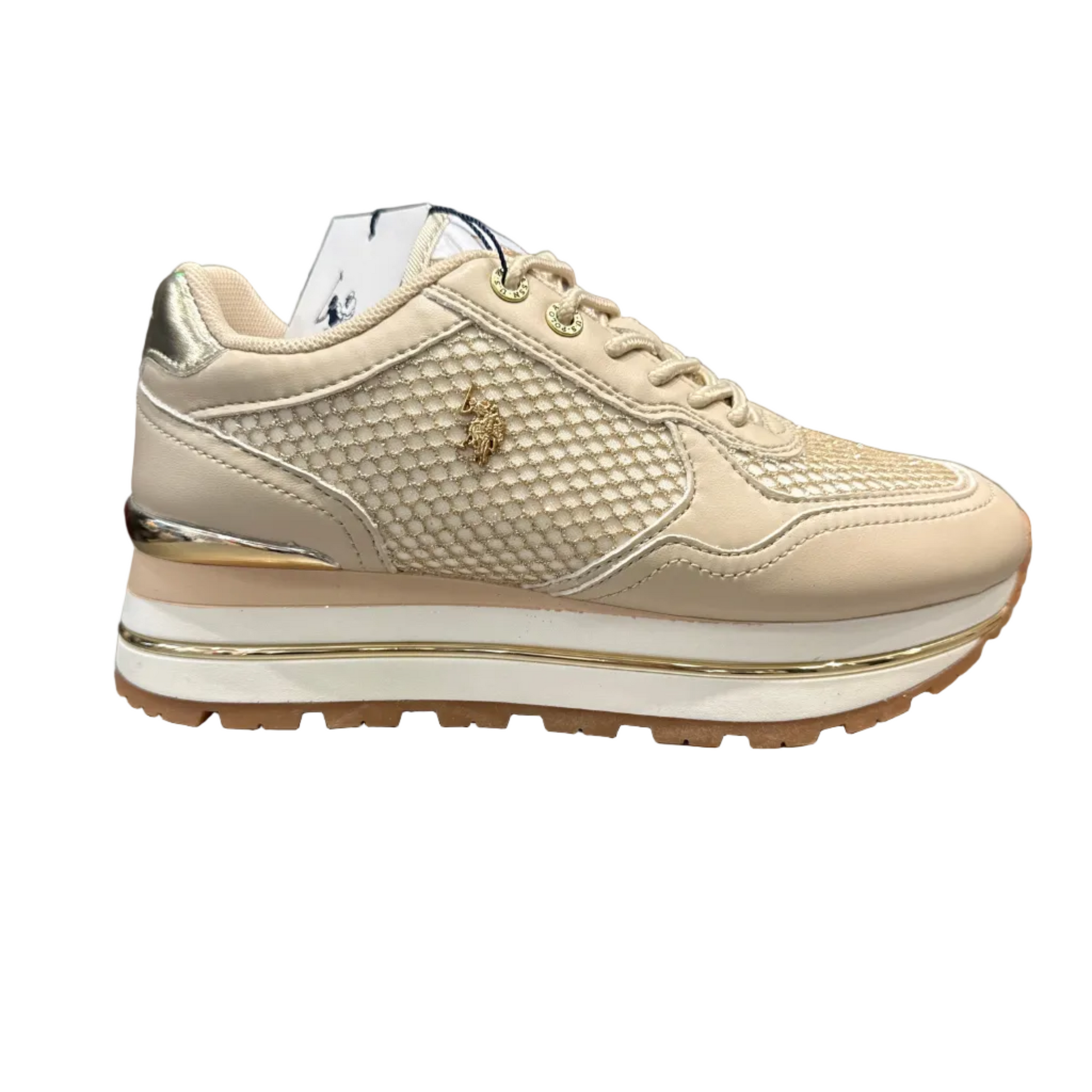 US POLO RYTA  Gold DONNA