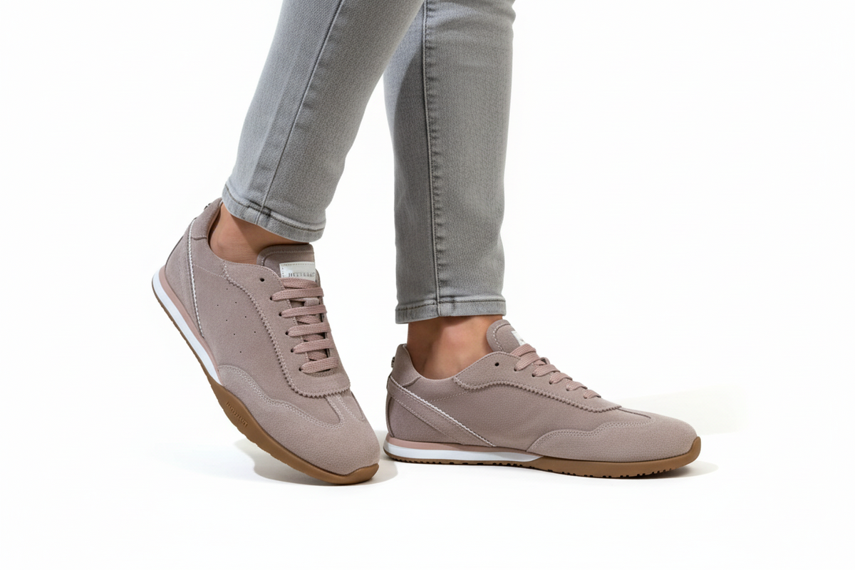 JANET & JANET SNEAKERS BASSE PINK7WHITE J-630 DONNA