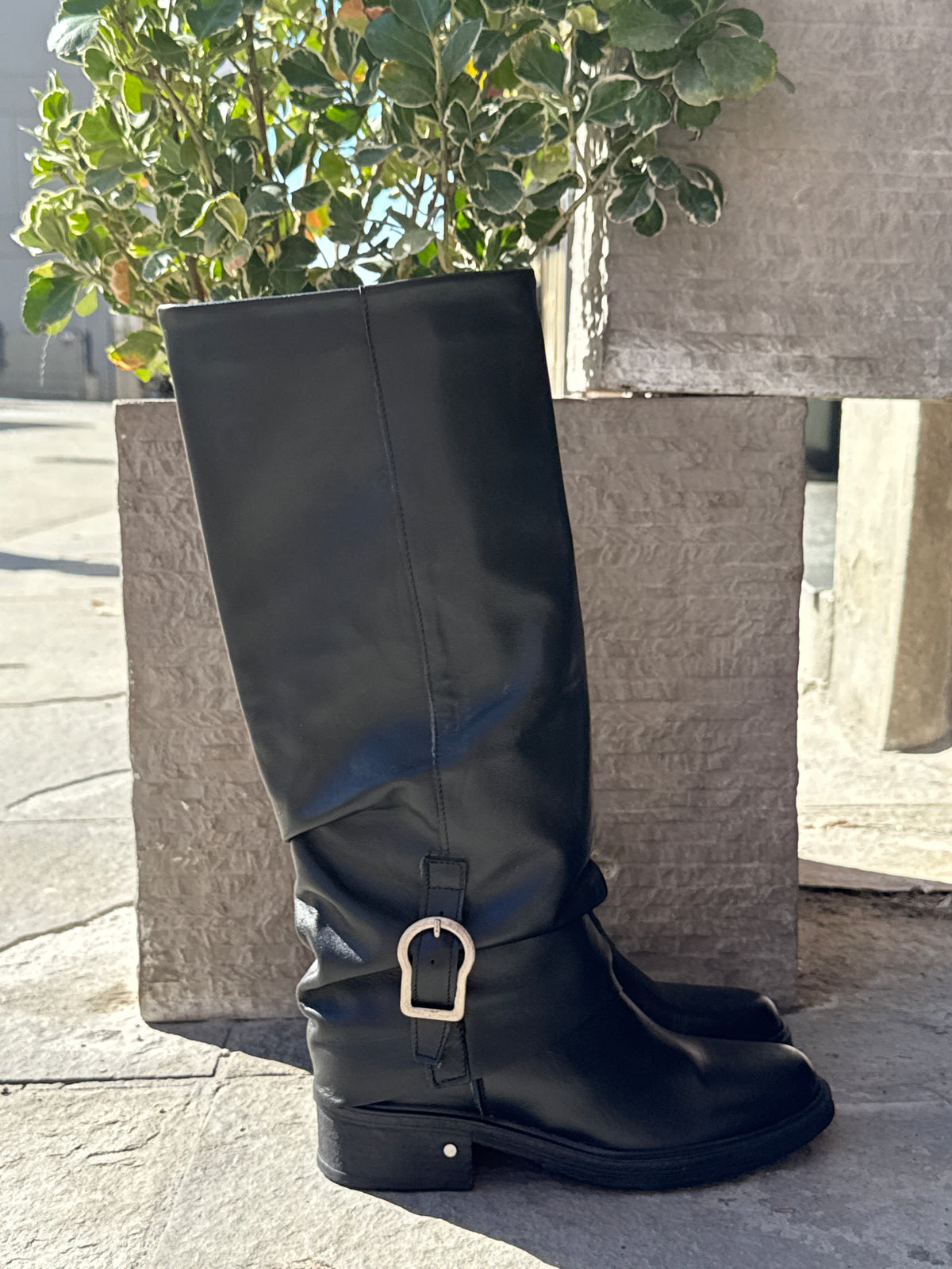 Stivali risvolta 400 nero  Riccianera