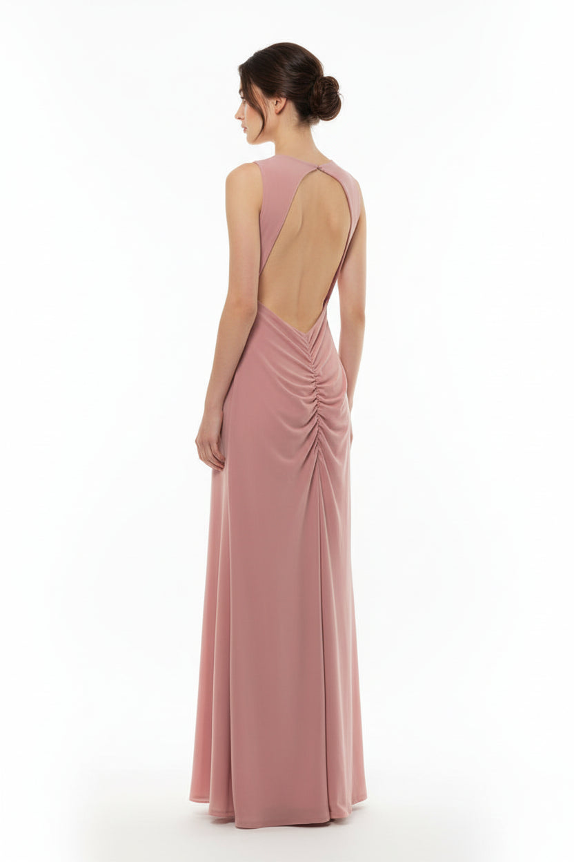 LINEAELLE ABITO LUNGO ROSA