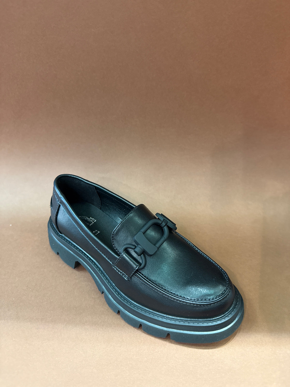 GOLD & GOLD MOCASSINO CATENA NERO DONNA