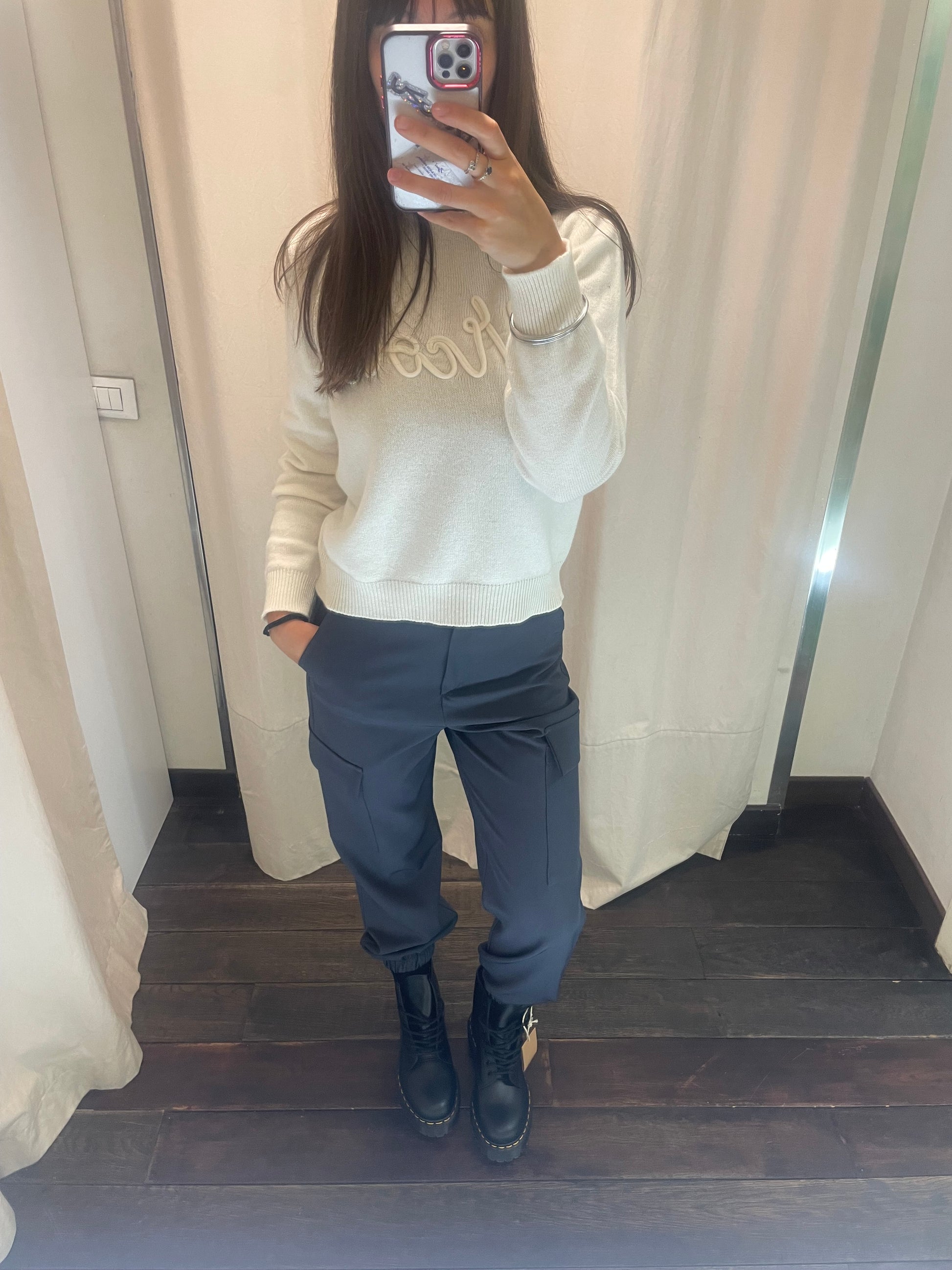 Pant cargo antracite Vicolo