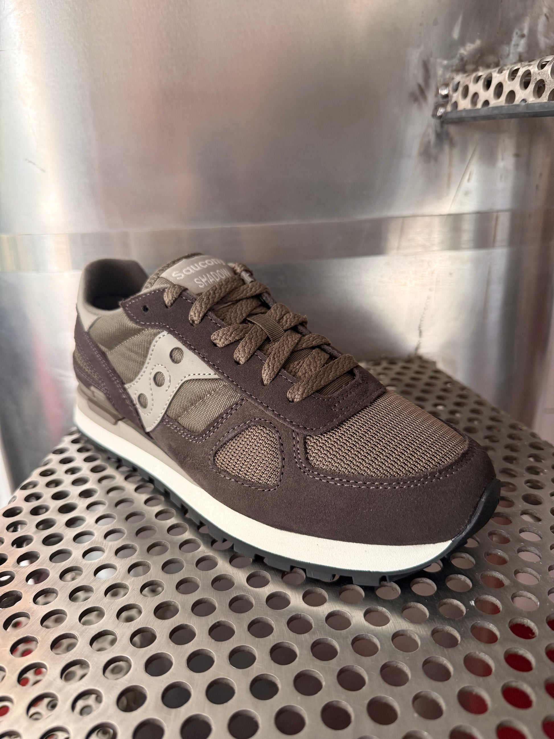 SAUCONY SHADOW ORIGINAL BROWN UOMO