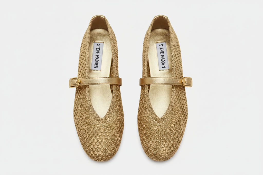 STEVE MADDEN GAYLA BALLERINA ORO