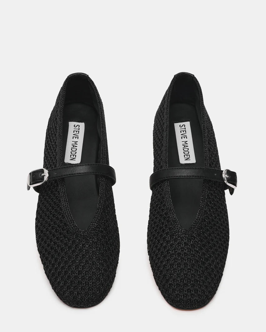 STEVE MADDEN GAYLA BALLERINA black