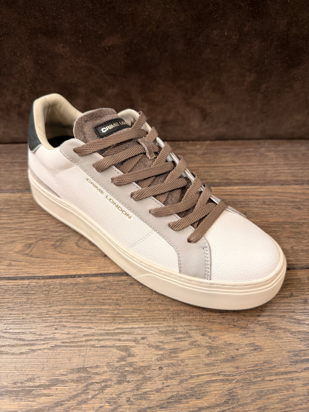 CRIME LONDON BLADE BIANCO TOP NERO UOMO