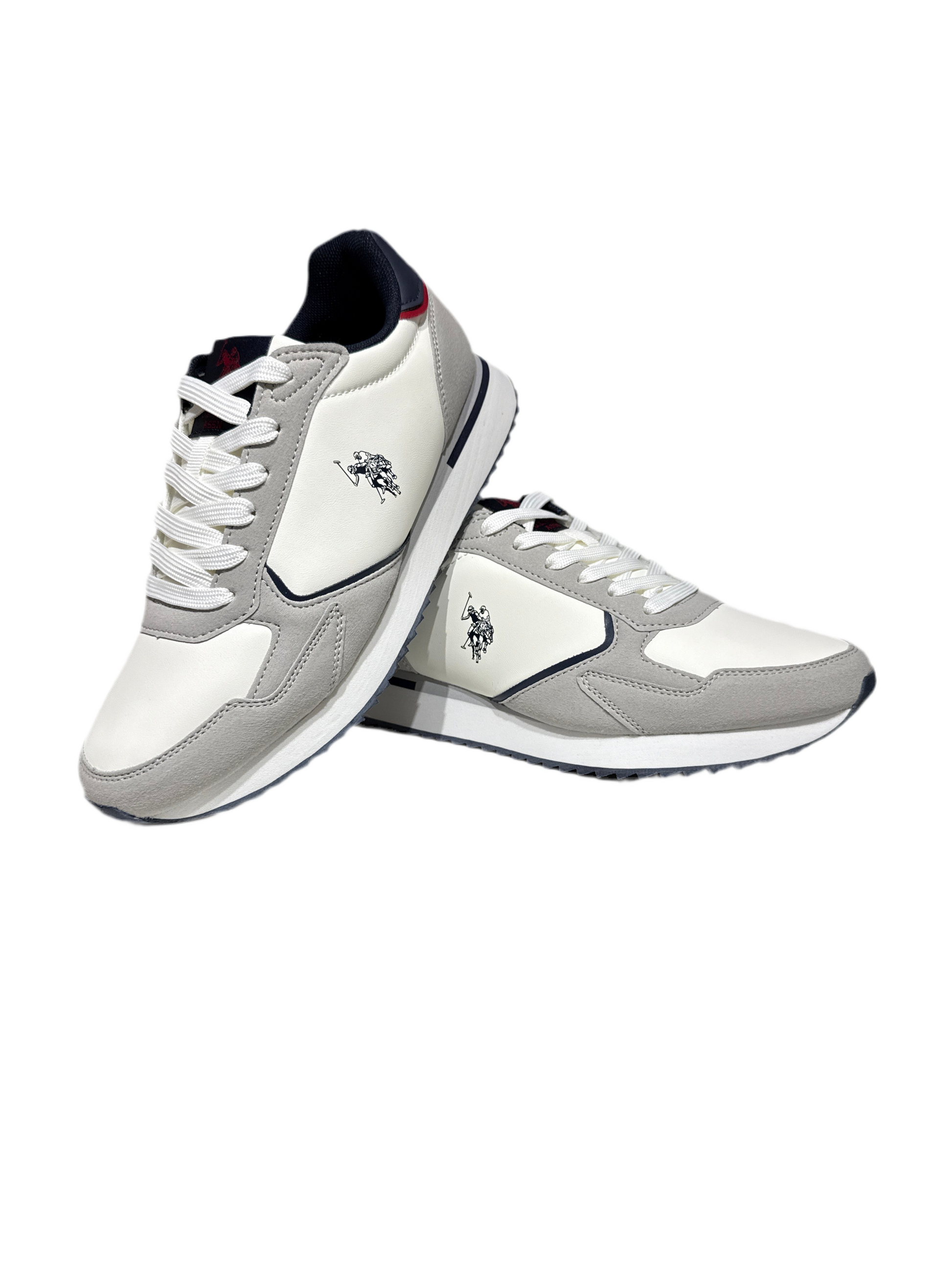 Sneakers uomo Us Polo CHRIS001-BWR BIANCO