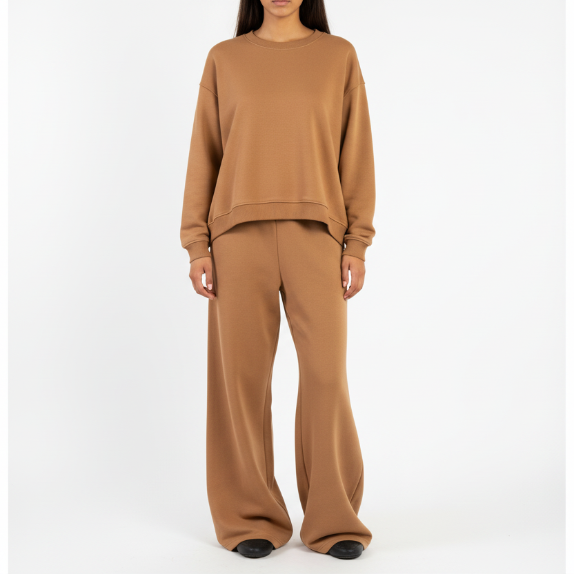 COMPLETO TUTA VICOLO TAB0439 CAMEL