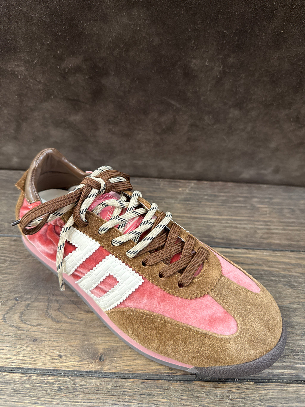 BACK 70 108035-000074 VELVET FARD/ BEIGE DONNA