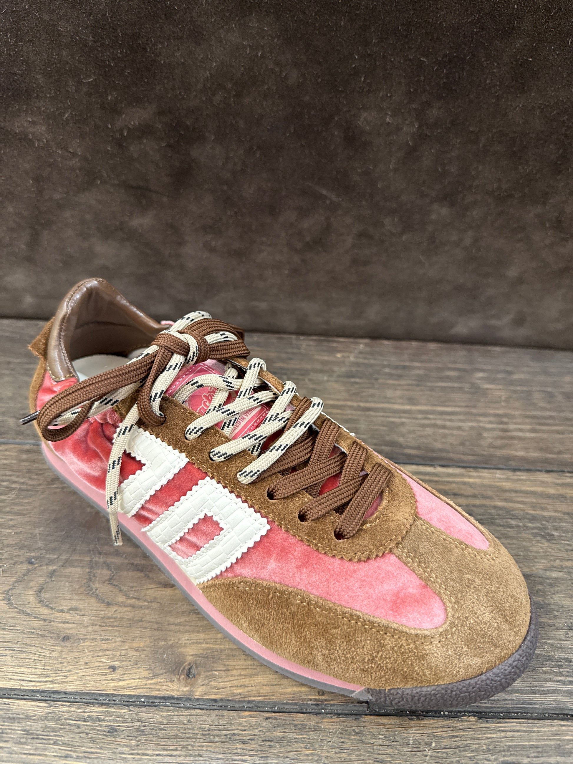 BACK 70 108035-000074 VELVET FARD/ BEIGE DONNA