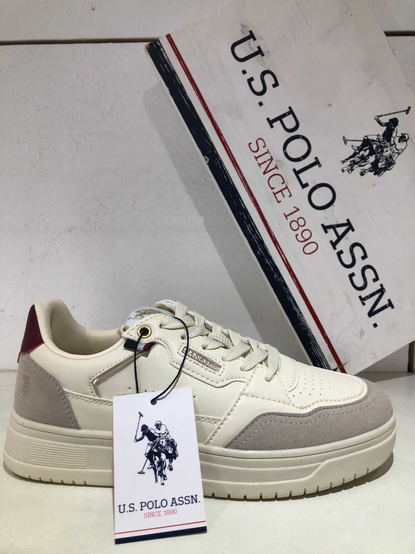 Sneakers Donna - KOSMO - TOP BORDEAUX - U.S POLO