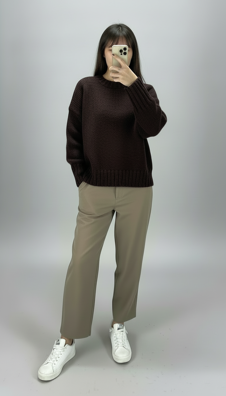 Maglia Vicolo knitwear t. moro